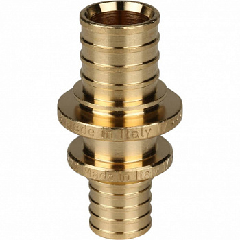 SFA-0004-002016 STOUT Муфта соединительная переходная 20x16 для труб из сшитого полиэтилена аксиальн