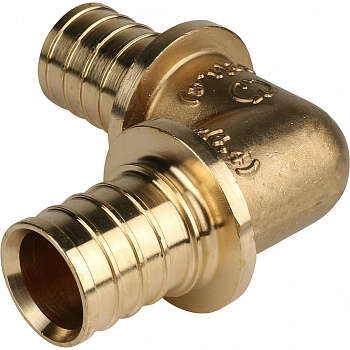 SFA-0007-000016 STOUT Угольник 90° 16 для труб из сшитого полиэтилена аксиальный (340020H162200B)