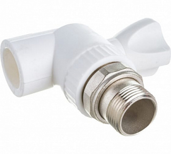 Кран радиаторный ППР 25-3/4 угловой Premium (10/30) Lammin