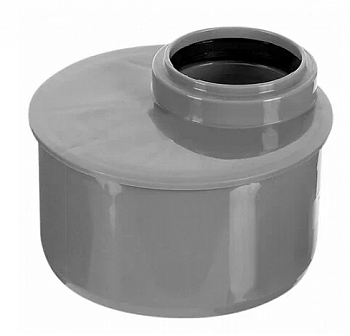 Переход эксцентрический РР 110х50 короткий Tebo