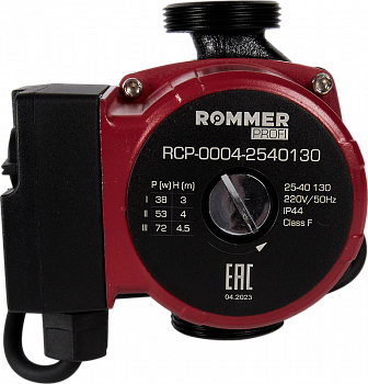 RCP-0004-2540130 ROMMER PROFI Циркуляционный насос RATE 25/40-130
