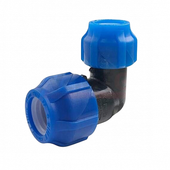 Уголок обжим ф32*90 ПНД VALFEX (10/40)