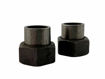 Комплект адаптеров для газ. счетчика (Ду-25 под сварку)  СГК (G-1") Принц