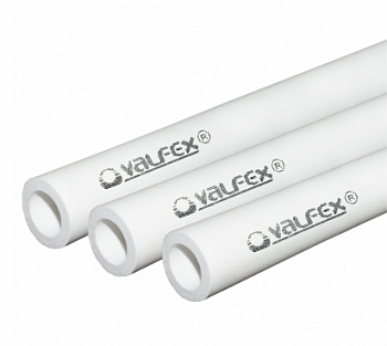 Труба SDR 6 PN20 ф25х4,2 мм (100) (Valfex), 4м БЕЛАЯ