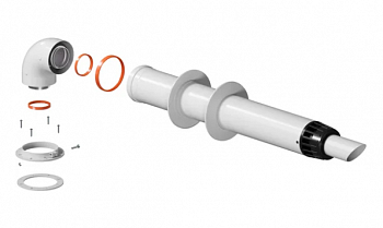 Комплект алюминиевого дымохода 60/100 Navien Coaxial 1